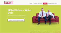 Desktop Screenshot of moebel-urban.de