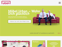 Tablet Screenshot of moebel-urban.de